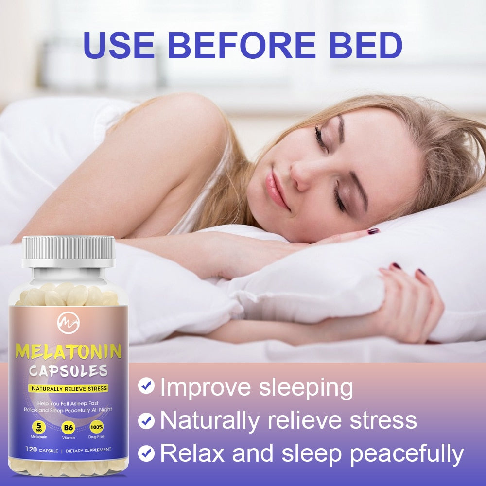Minch Melatonin Capsules 5mg capsules