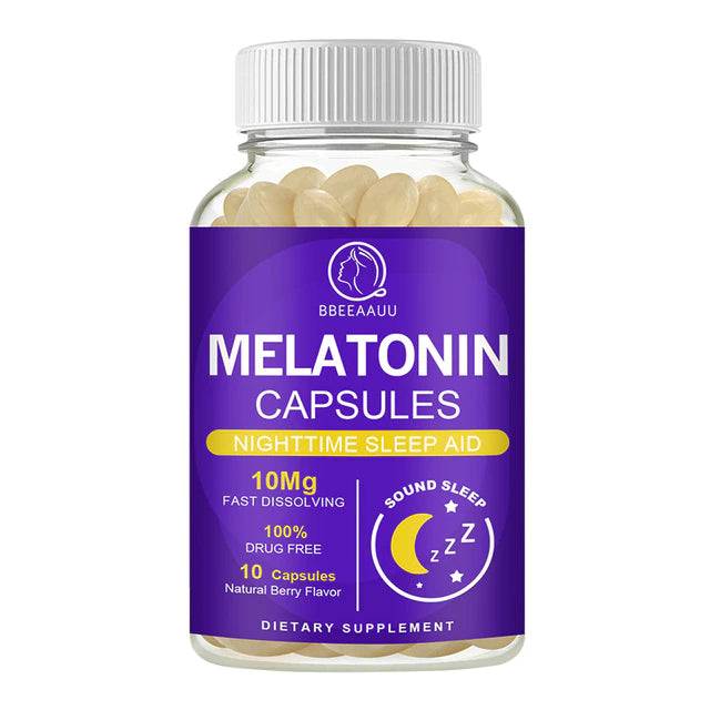 10Mg Melatonin Capsules for Adults – Go To Bloody Bed!