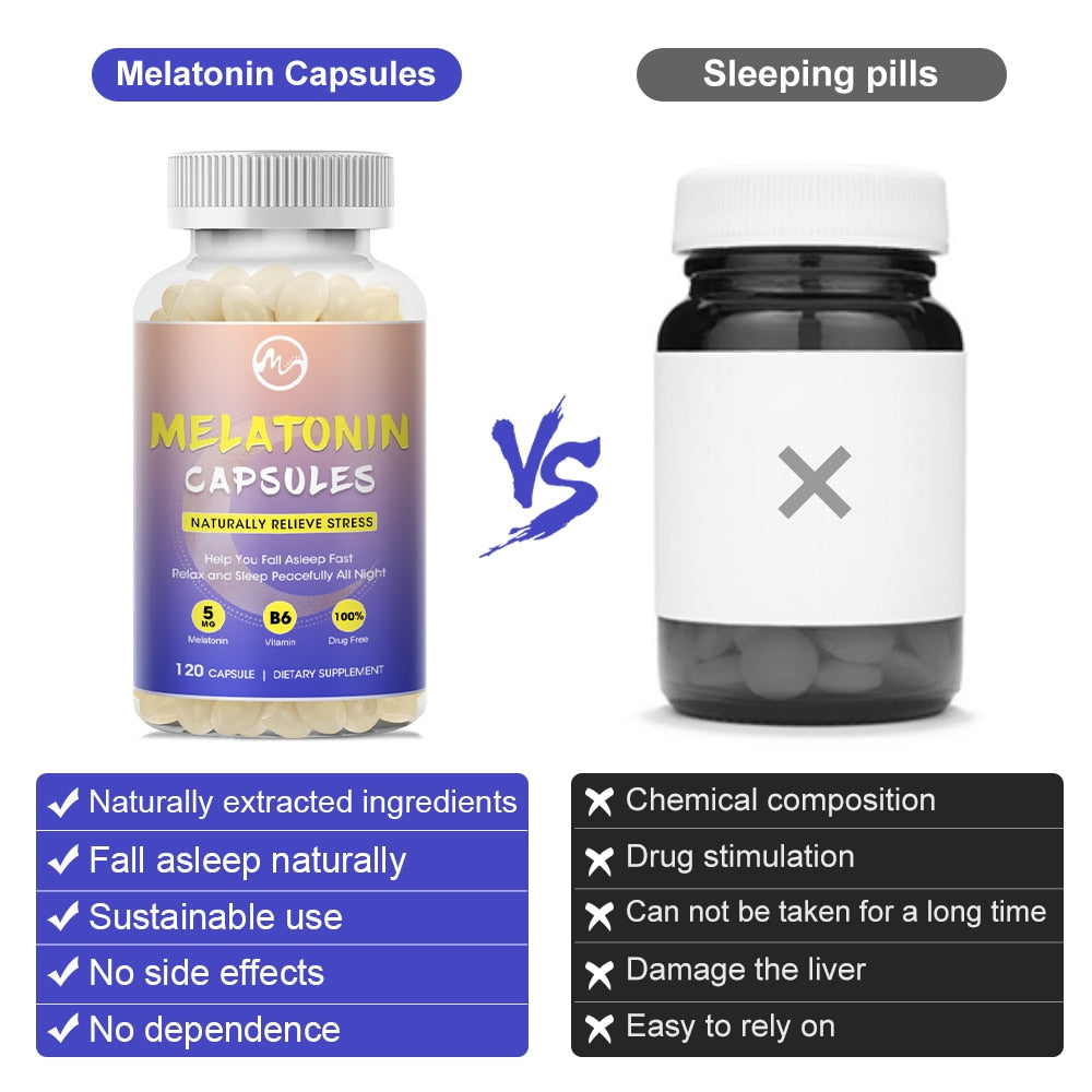 Minch Melatonin Capsules 5mg capsules